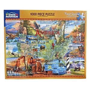 White Mountain Puzzle - National Parks America #530 - New - Sealed‎